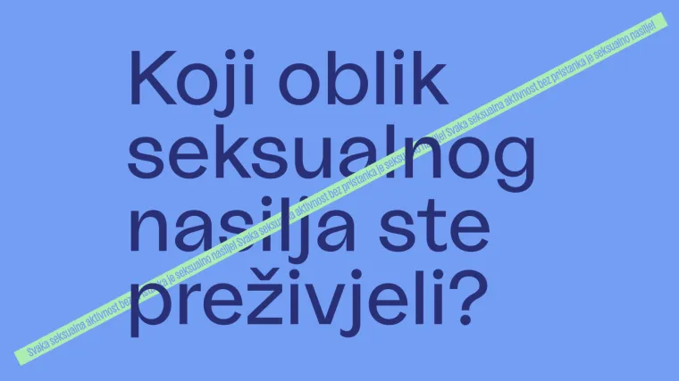 Pozivamo sve osobe koje su preživjele seksualno nasilje da ispune anketni upitnik