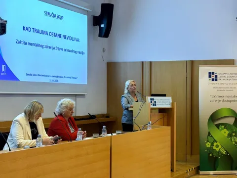 Održan stručni skup &bdquo;KAD TRAUMA OSTANE NEVIDLJIVA: Za&scaron;tita mentalnog zdravlja žrtava seksualnog nasilja